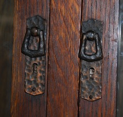 Original Lifetime Furniture Company hardware.